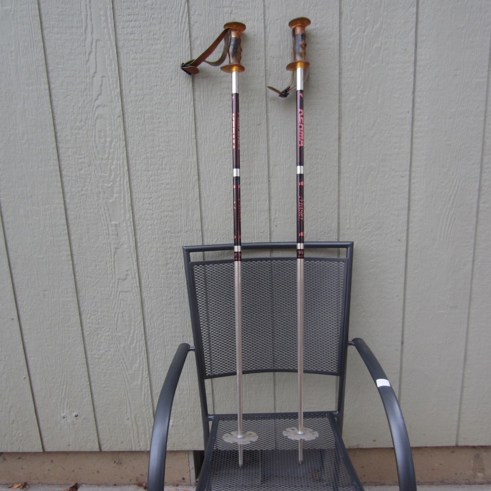 VTG 1980s Kerma "Master" SST Aluminum Downhill Ski Poles 45" / 115cm outdoor